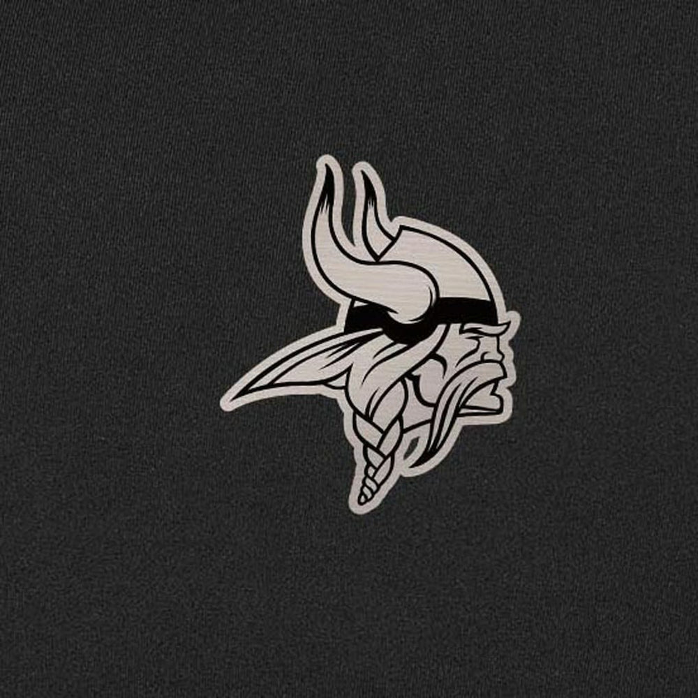Minnesota Vikings Antigua Content Quarter-Zip Pullover Top Black | NFL