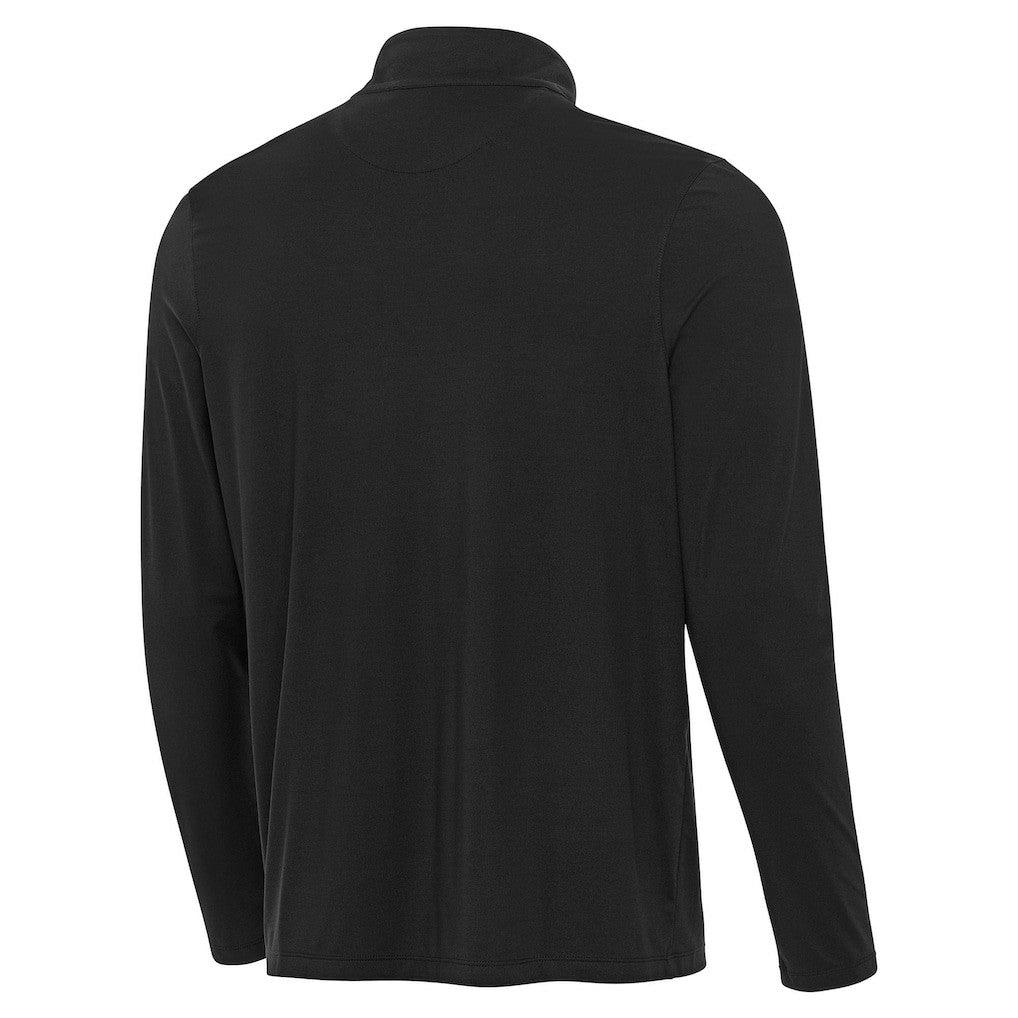 Cleveland Browns Antigua Content Quarter-Zip Pullover Top Black | NFL