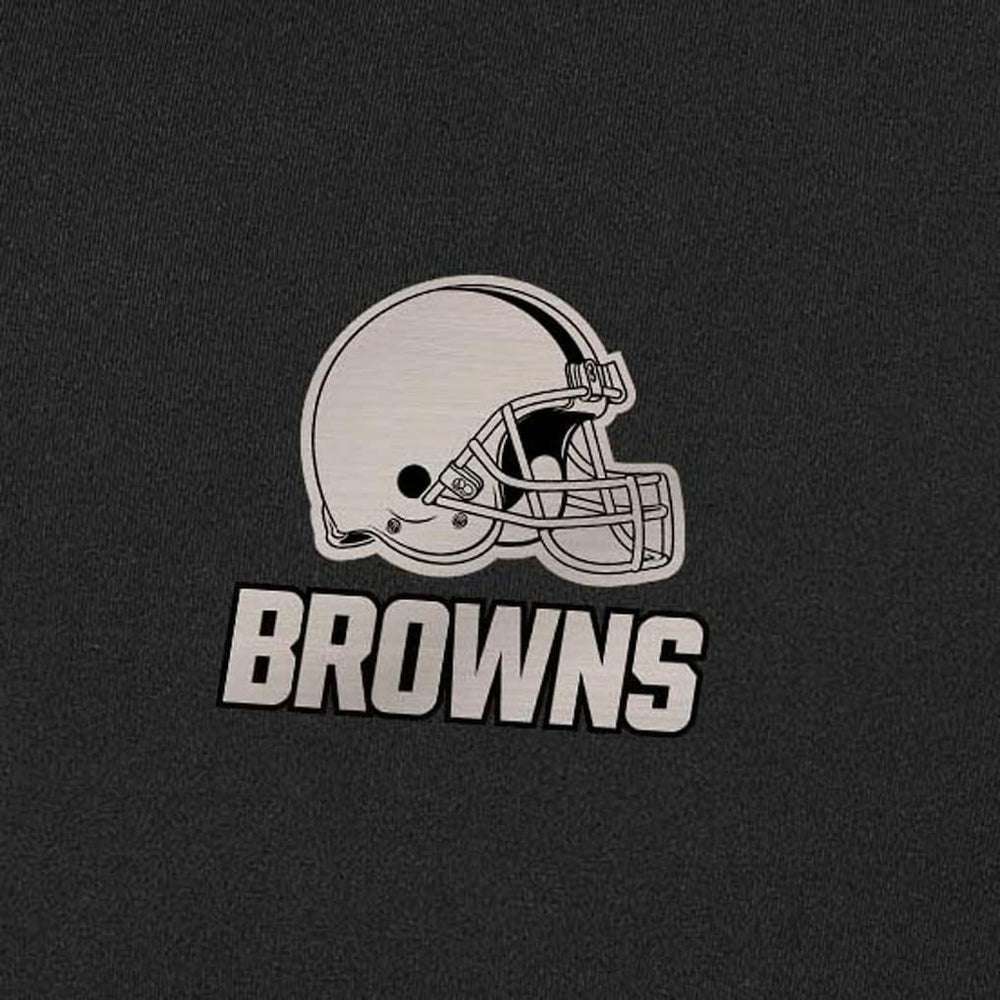 Cleveland Browns Antigua Content Quarter-Zip Pullover Top Black | NFL