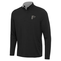 Atlanta Falcons Antigua Content Quarter-Zip Pullover Top Black | NFL