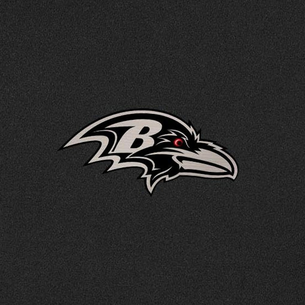 Baltimore Ravens Antigua Content Quarter-Zip Pullover Top Black | NFL