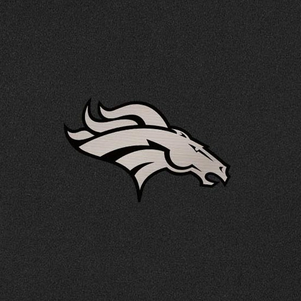 Denver Broncos Antigua Content Quarter-Zip Pullover Top Black | NFL