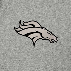 Denver Broncos Antigua Effortless Full-Zip Hoodie Jacket Heather Gray | NFL