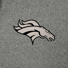 Denver Broncos Antigua Effortless Full-Zip Hoodie Jacket Heather Black | NFL
