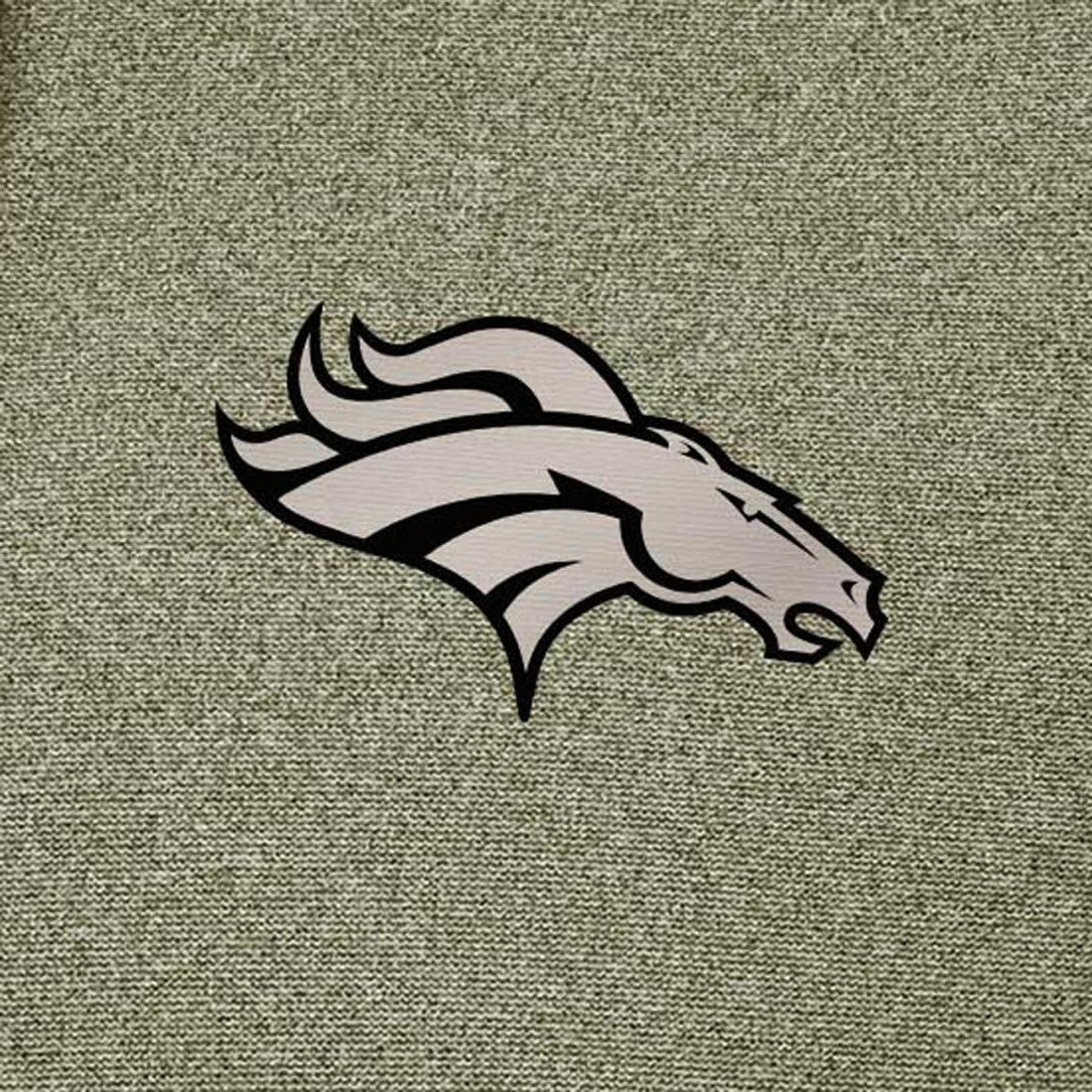 Denver Broncos Antigua Effortless Full-Zip Hoodie Jacket Olive | NFL