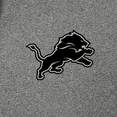Detroit Lions Antigua Effortless Full-Zip Hoodie Jacket Heather Black | NFL