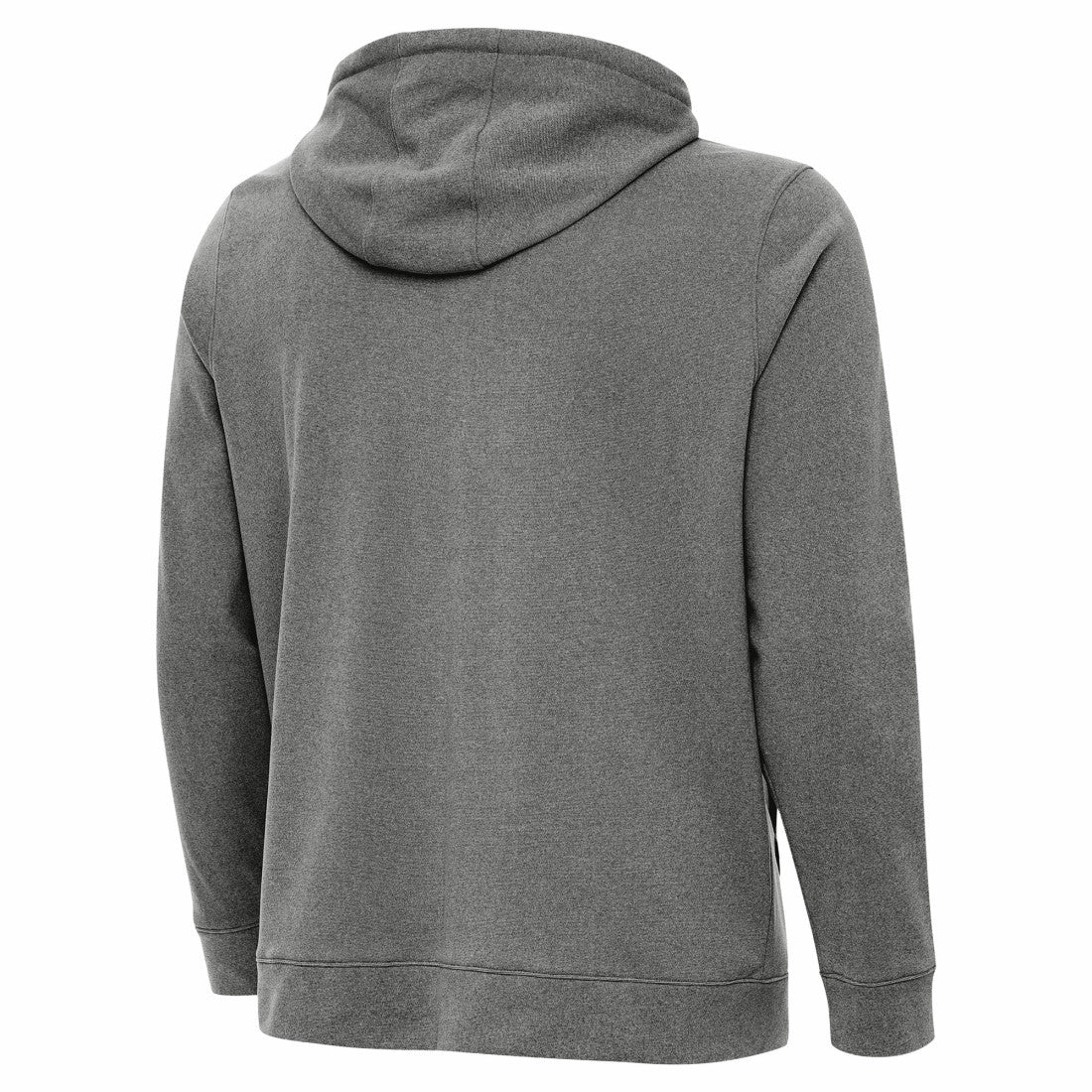 Green Bay Packers Antigua Effortless Full-Zip Hoodie Jacket Heather Black | NFL