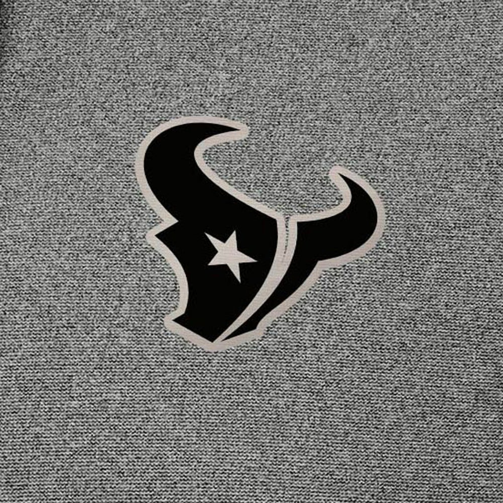 Houston Texans Antigua Effortless Full-Zip Hoodie Jacket Heather Black | NFL