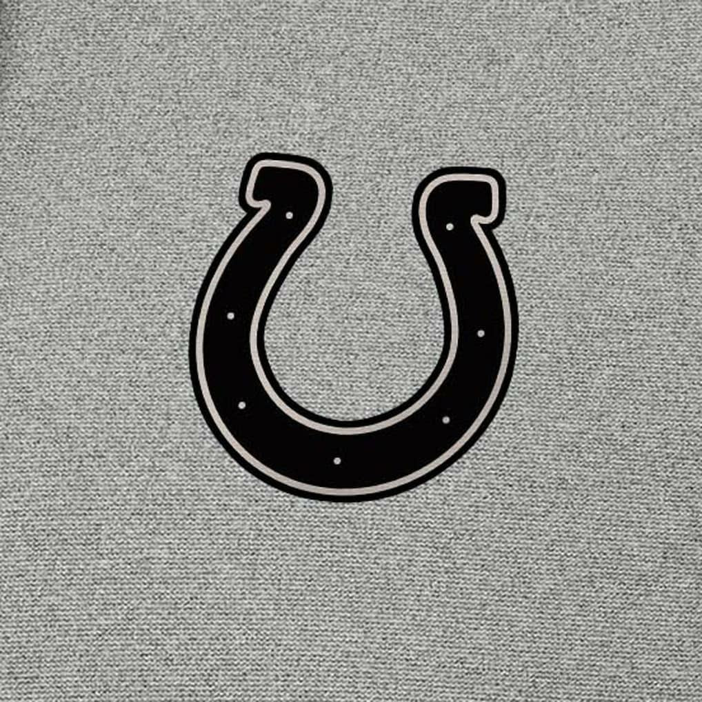 Indianapolis Colts Antigua Effortless Full-Zip Hoodie Jacket Heather Gray | NFL