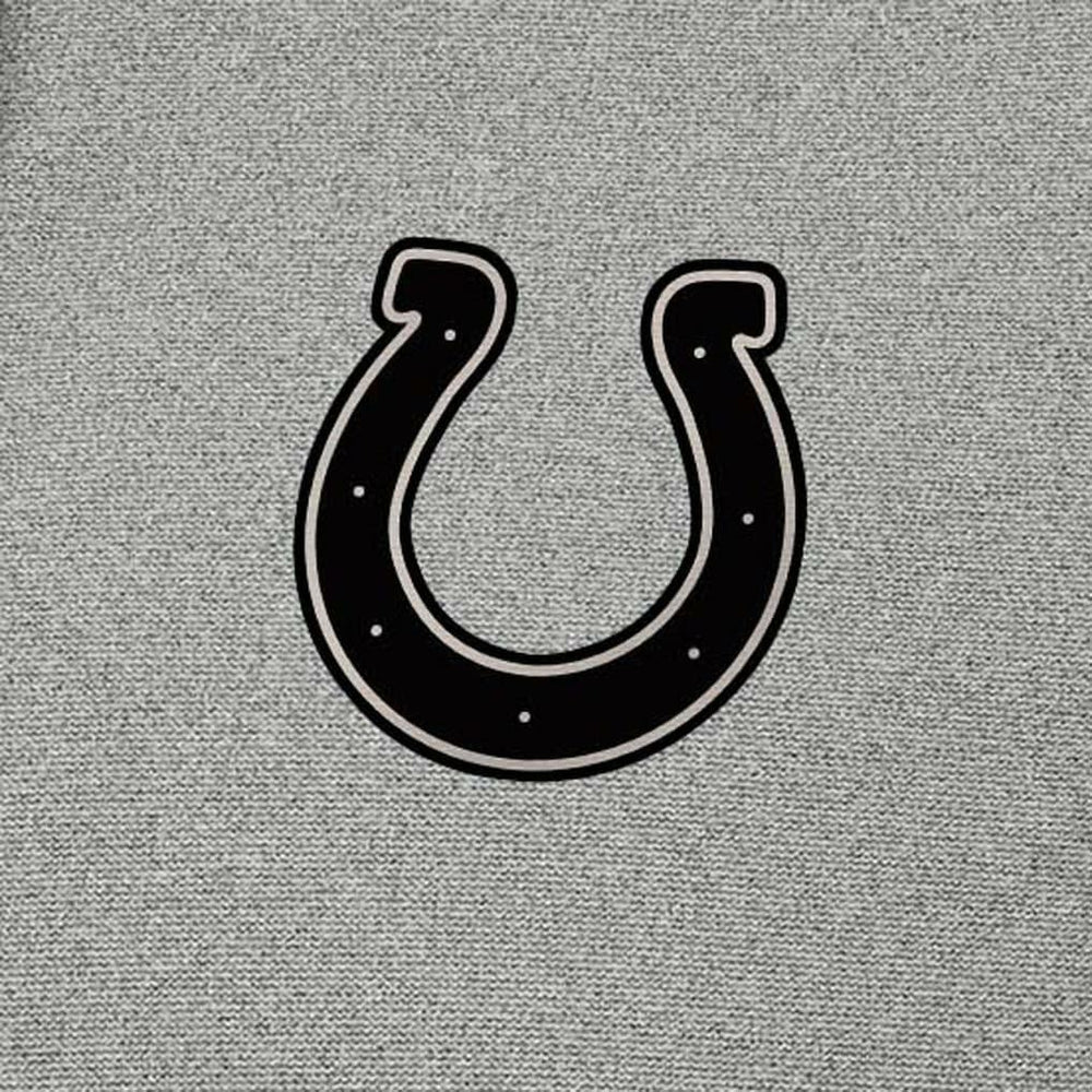 Indianapolis Colts Antigua Effortless Full-Zip Hoodie Jacket Heather Gray | NFL