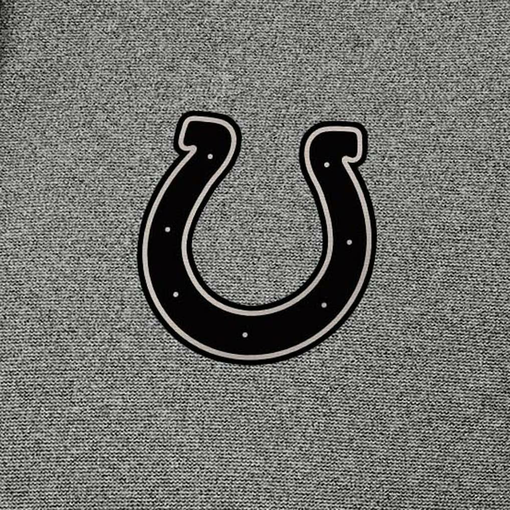 Indianapolis Colts Antigua Effortless Full-Zip Hoodie Jacket Heather Black | NFL