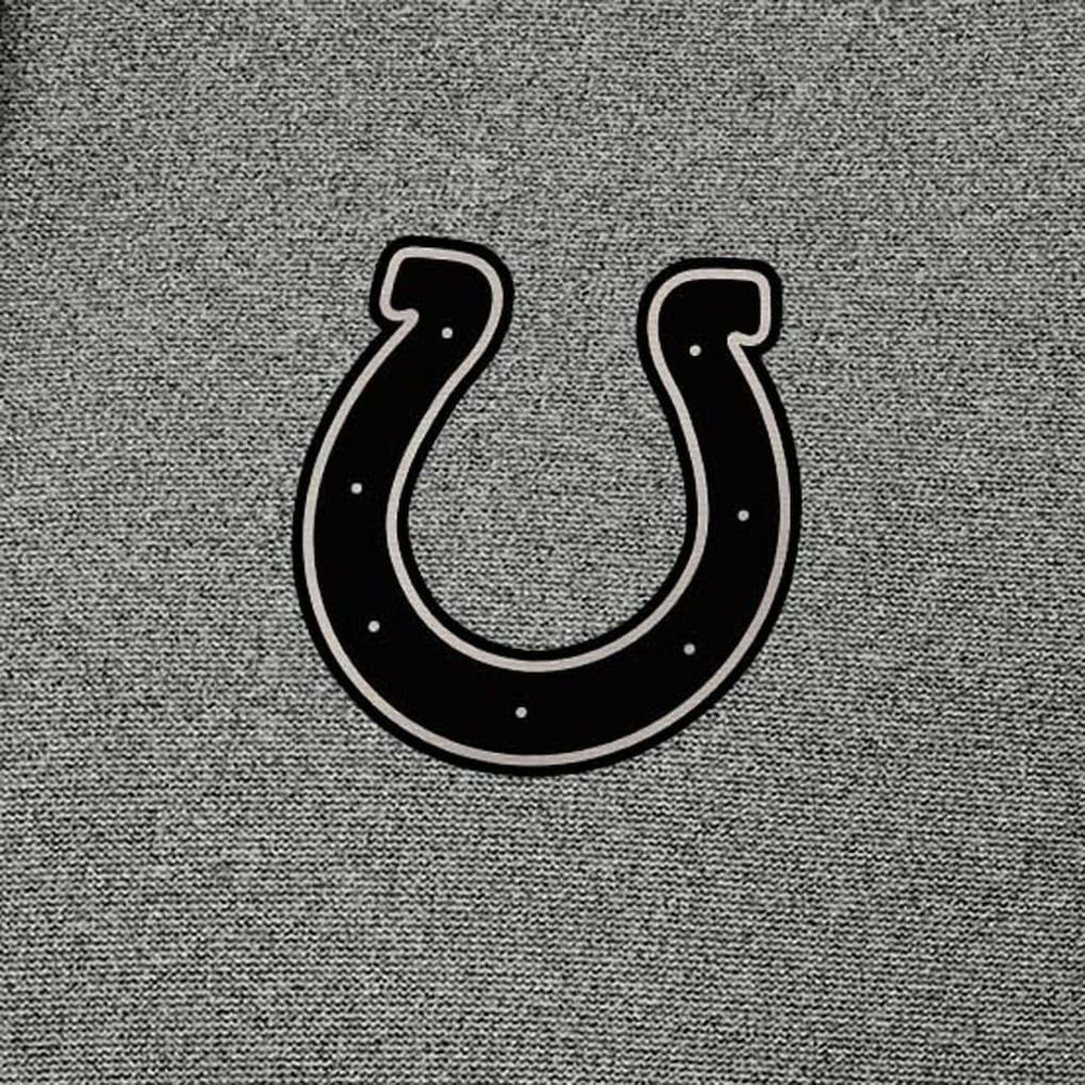 Indianapolis Colts Antigua Effortless Full-Zip Hoodie Jacket Heather Black | NFL