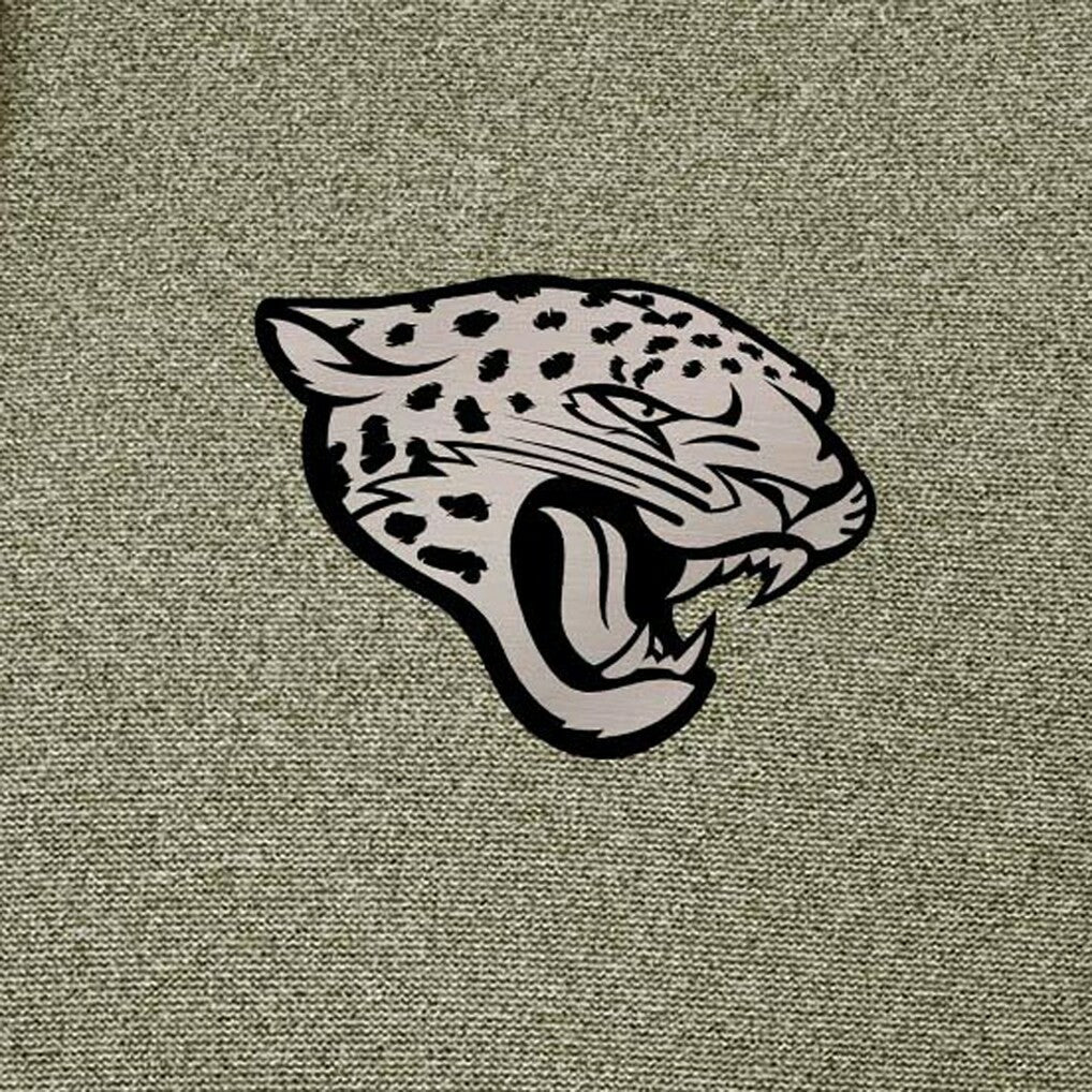 Jacksonville Jaguars Antigua Effortless Full-Zip Hoodie Jacket Olive | NFL