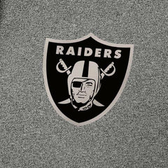 Las Vegas Raiders Antigua Effortless Full-Zip Hoodie Jacket Heather Black | NFL