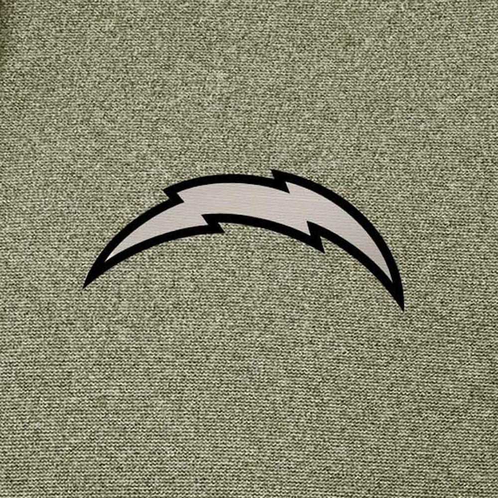 Los Angeles Chargers Antigua Effortless Full-Zip Hoodie Jacket Olive | NFL