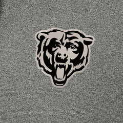 Chicago Bears Antigua Effortless Full-Zip Hoodie Jacket Heather Black | NFL