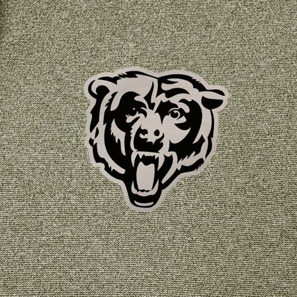 Chicago Bears Antigua Effortless Full-Zip Hoodie Jacket Olive | NFL