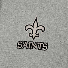 New Orleans Saints Antigua Effortless Full-Zip Hoodie Jacket Heather Gray | NFL