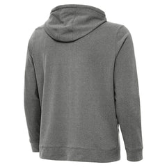 Cleveland Browns Antigua Effortless Full-Zip Hoodie Jacket Heather Black | NFL