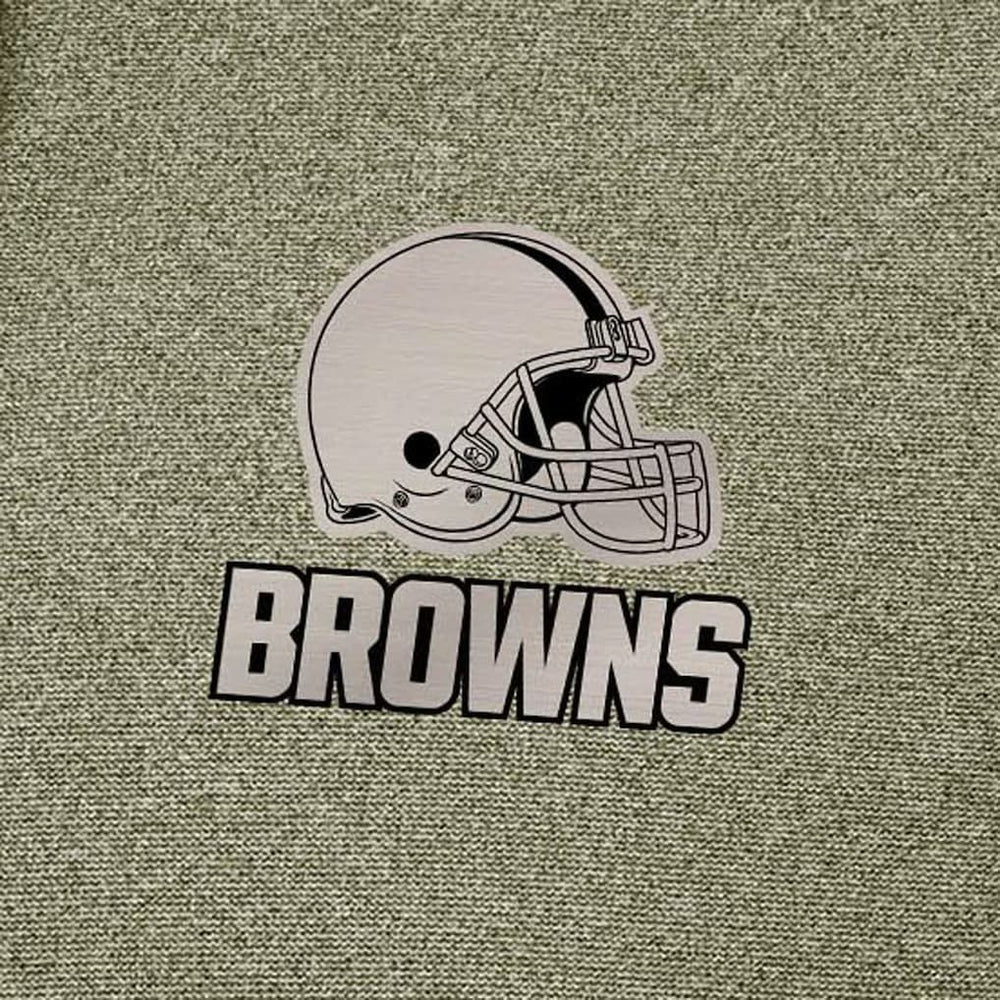 Cleveland Browns Antigua Effortless Full-Zip Hoodie Jacket Olive | NFL