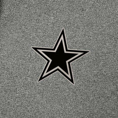 Dallas Cowboys Antigua Effortless Full-Zip Hoodie Jacket Heather Black | NFL