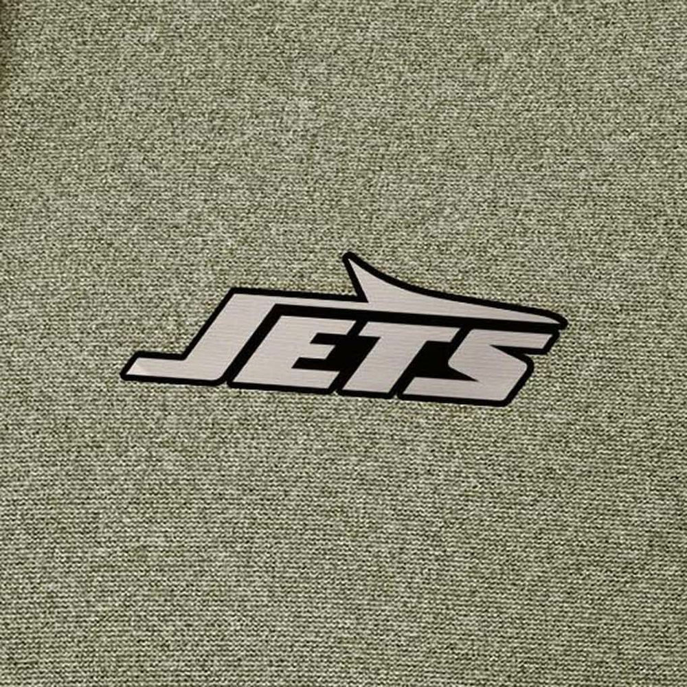 New York Jets Antigua Effortless Full-Zip Hoodie Jacket Olive | NFL