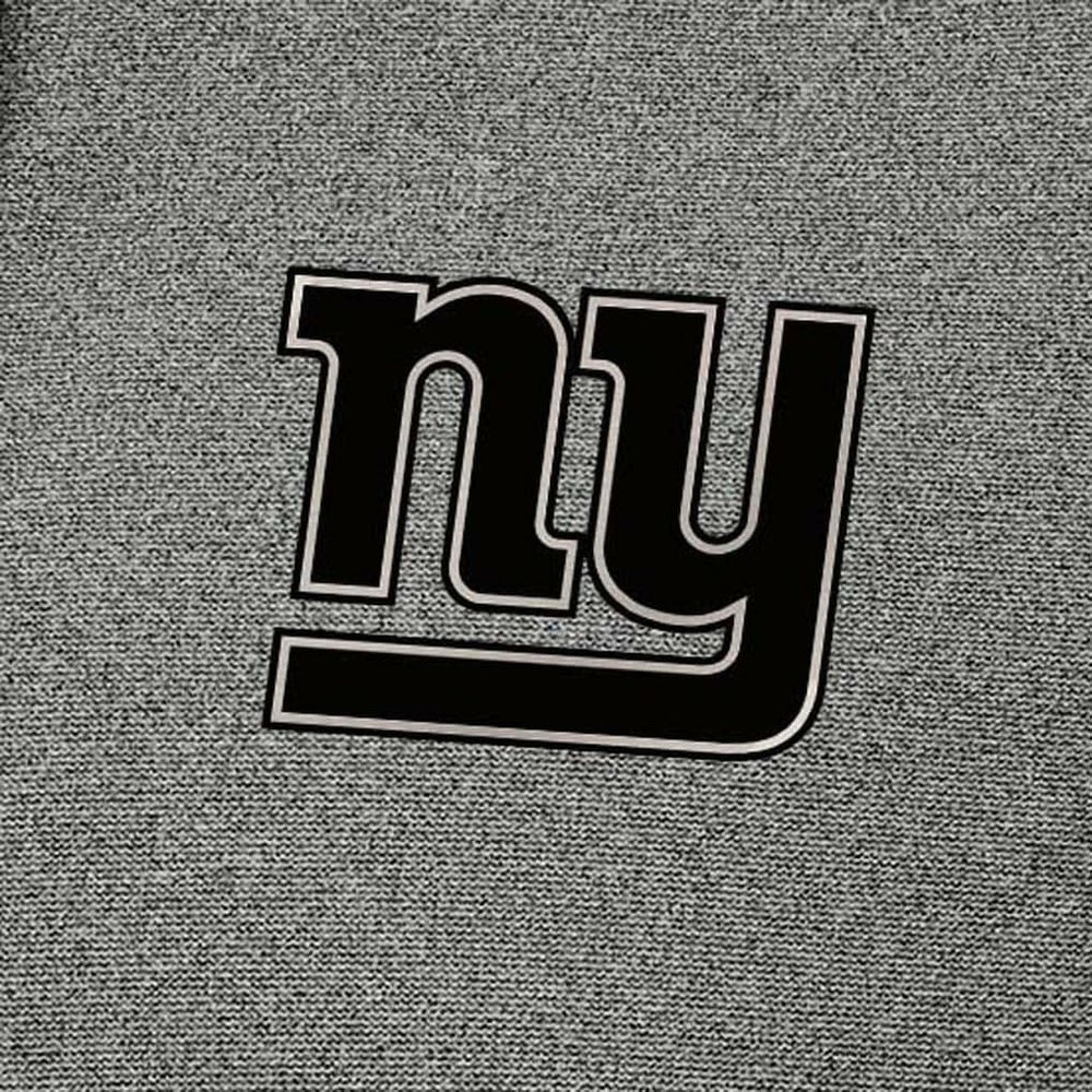 New York Giants Antigua Effortless Full-Zip Hoodie Jacket Heather Black | NFL