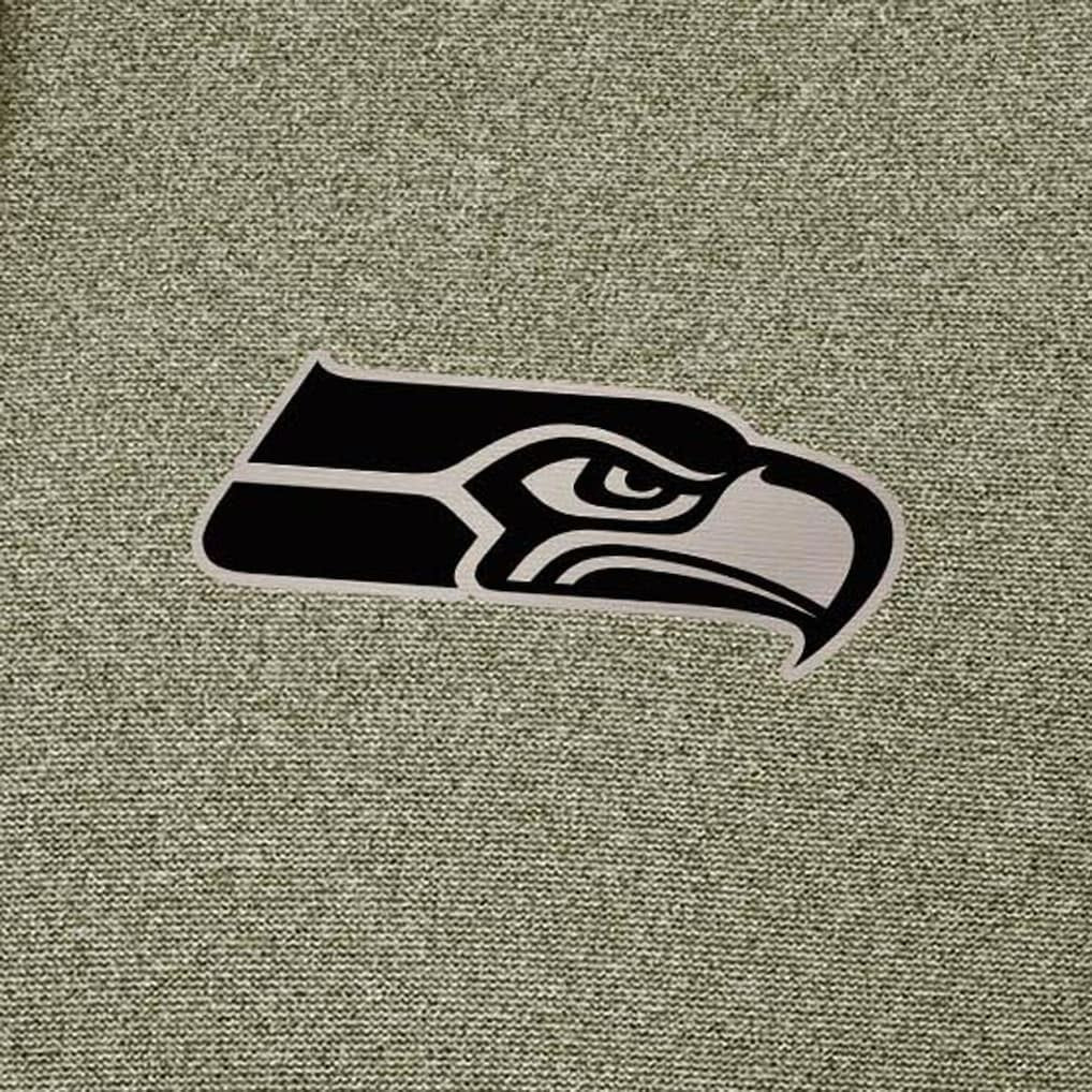 Seattle Seahawks Antigua Effortless Full-Zip Hoodie Jacket Olive | NFL