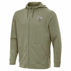 Tampa Bay Buccaneers Antigua Effortless Full-Zip Hoodie Jacket Olive | NFL