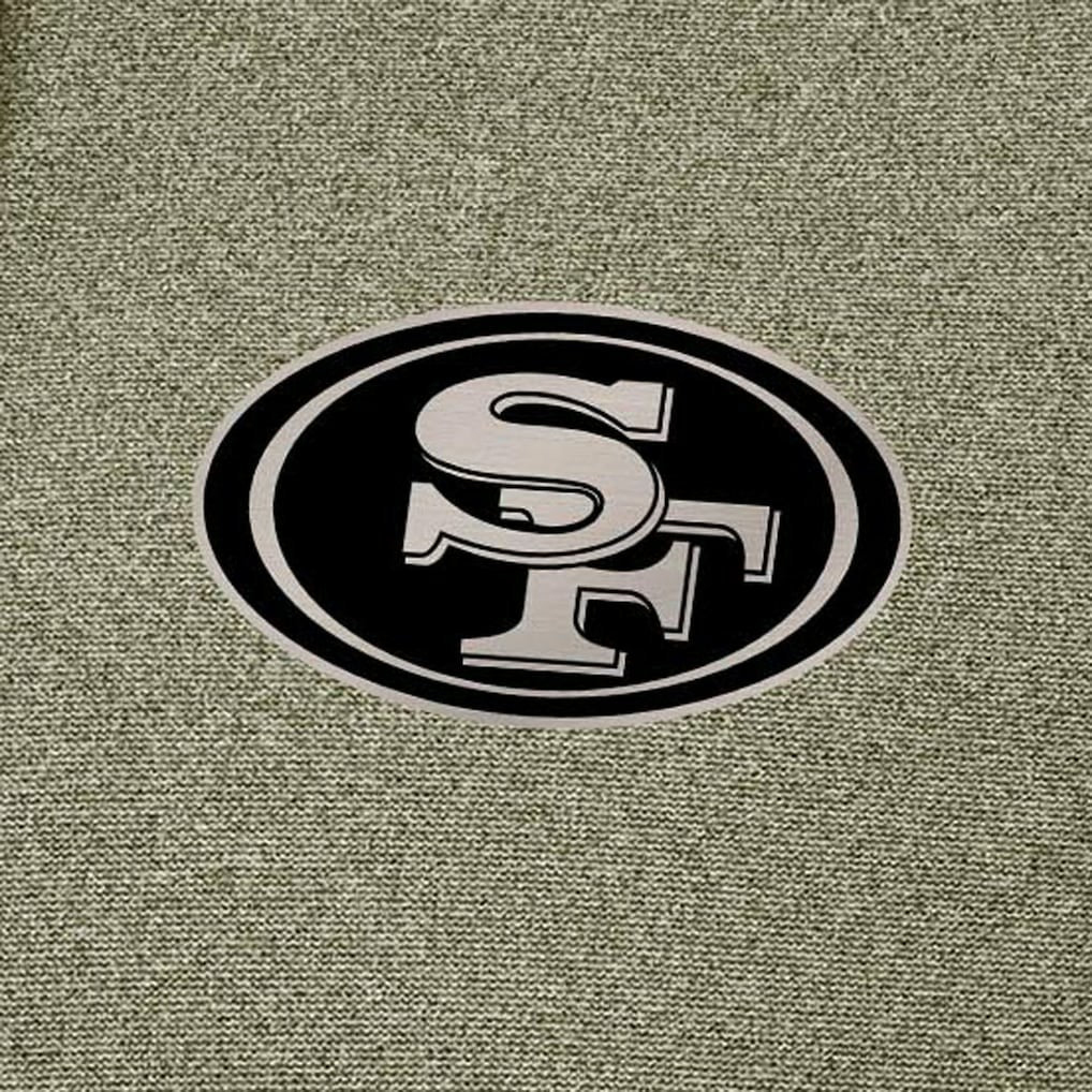 San Francisco 49ers Antigua Effortless Full-Zip Hoodie Jacket Olive | NFL