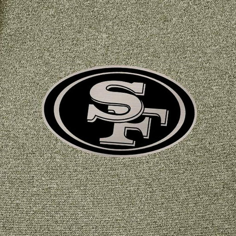 San Francisco 49ers Antigua Effortless Full-Zip Hoodie Jacket Olive | NFL