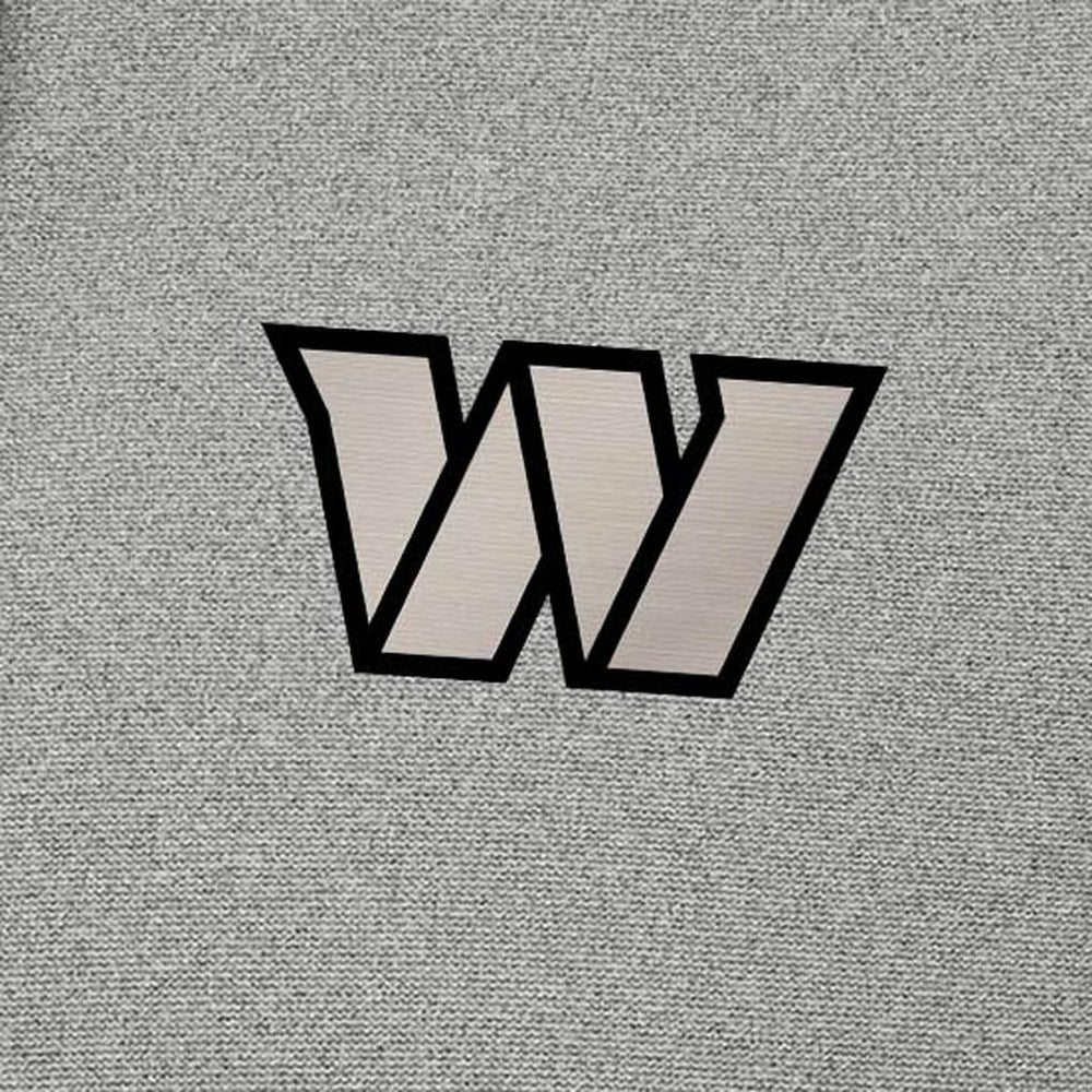 Washington Commanders Antigua Effortless Full-Zip Hoodie Jacket Heather Gray | NFL
