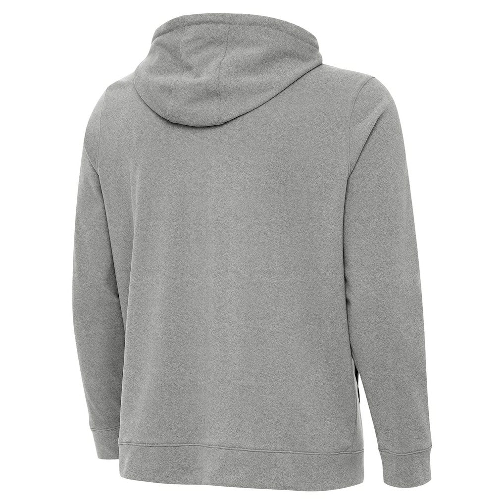 Buffalo Bills Antigua Effortless Full-Zip Hoodie Jacket Heather Gray | NFL