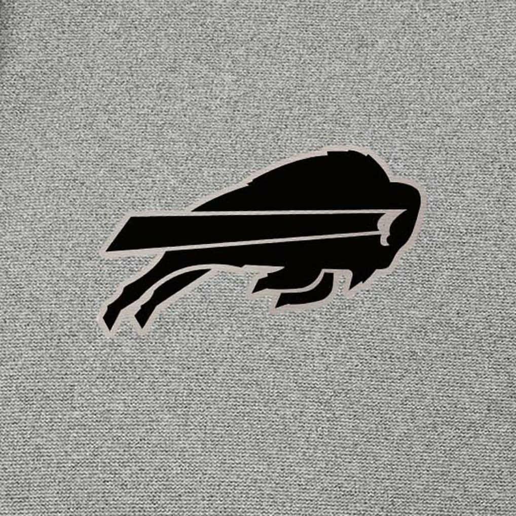 Buffalo Bills Antigua Effortless Full-Zip Hoodie Jacket Heather Gray | NFL