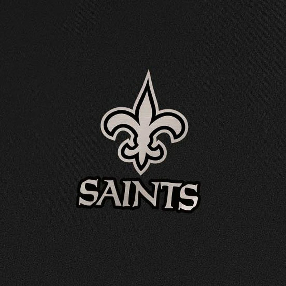 New Orleans Saints Antigua Insider Quarter-Zip Jacket Black | NFL