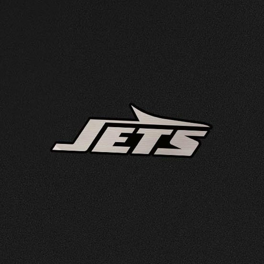 New York Jets Antigua Insider Quarter-Zip Jacket Black | NFL
