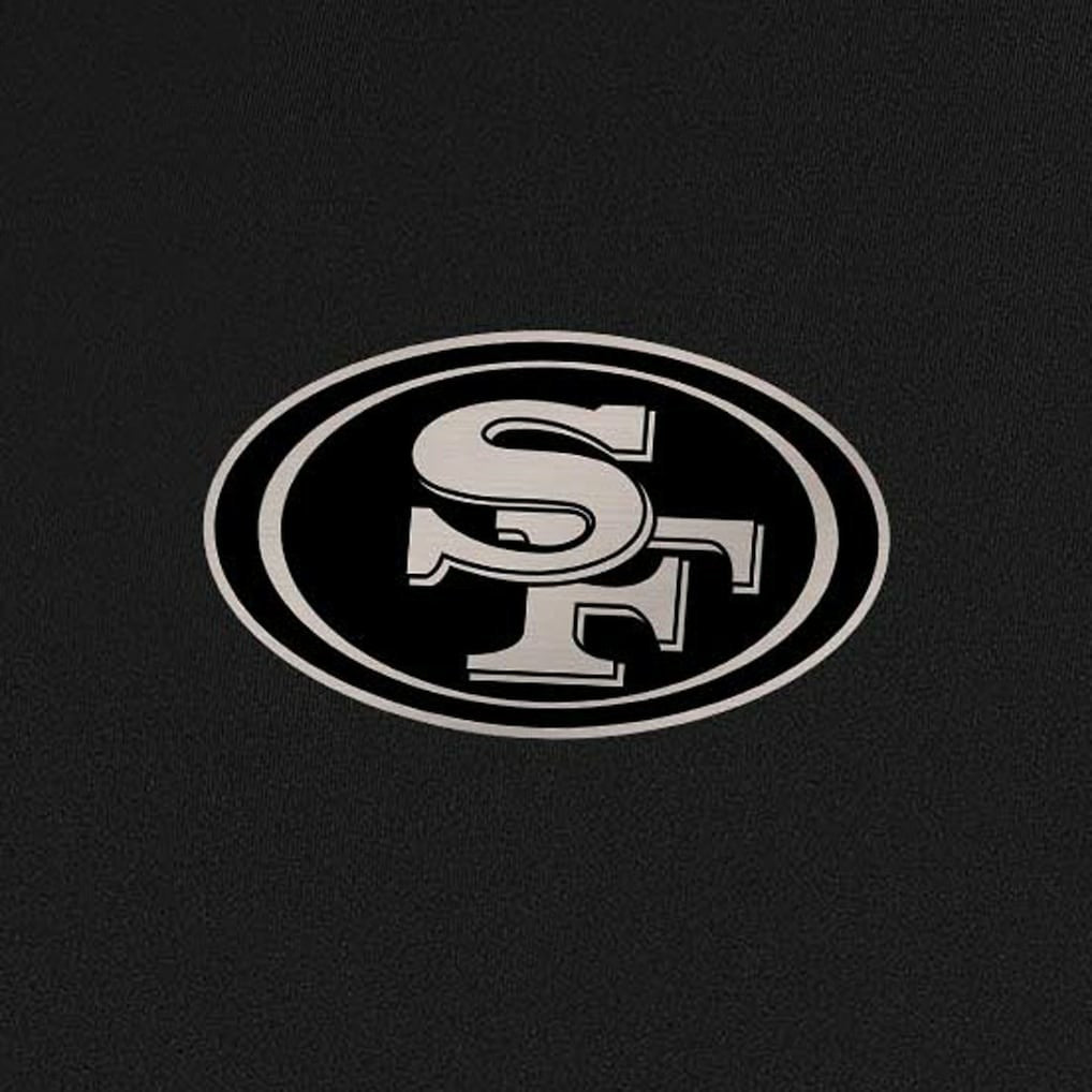San Francisco 49ers Antigua Insider Quarter-Zip Jacket Black | NFL