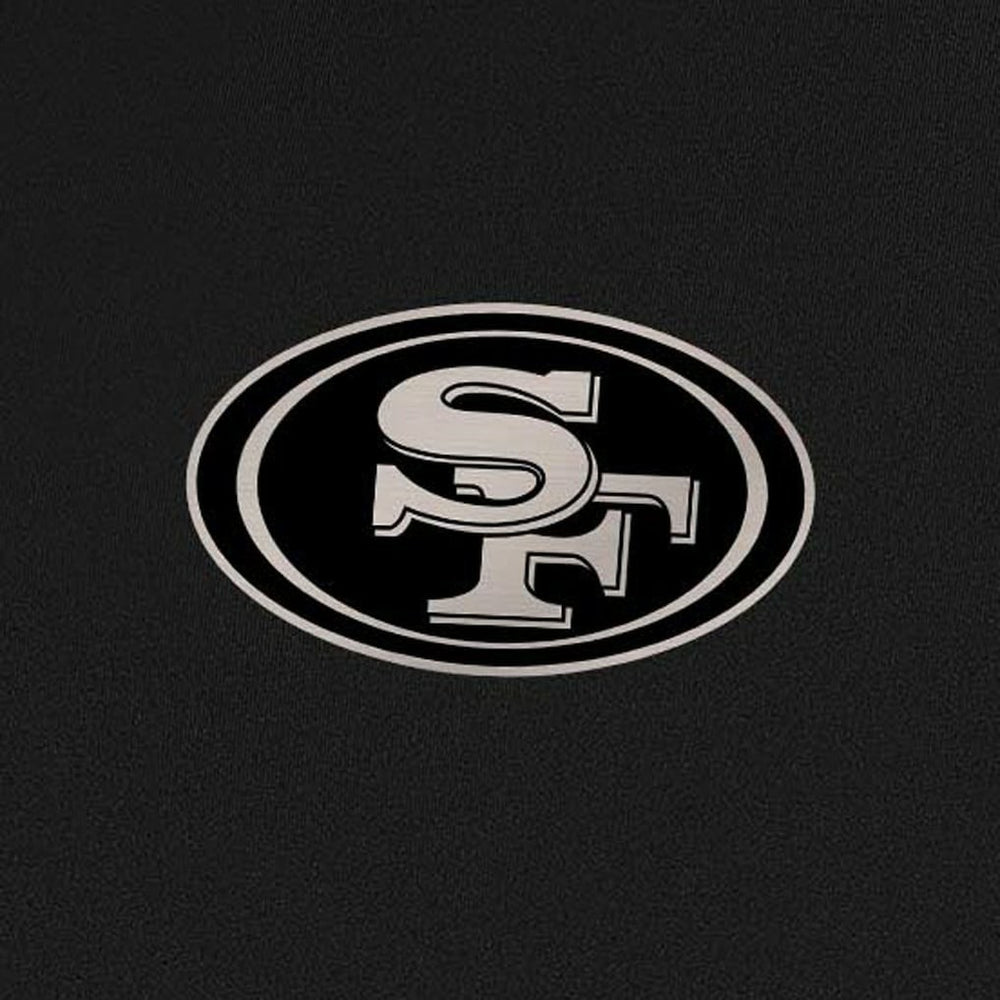 San Francisco 49ers Antigua Insider Quarter-Zip Jacket Black | NFL