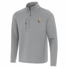 Tampa Bay Buccaneers Antigua Insider Quarter-Zip Jacket Gray | NFL