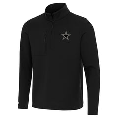 Dallas Cowboys Antigua Insider Quarter-Zip Jacket Black | NFL
