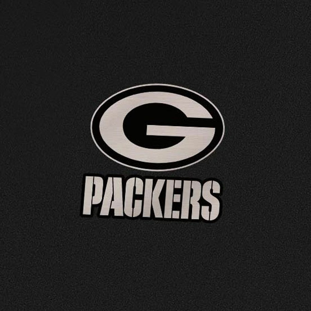 Green Bay Packers Antigua Insider Quarter-Zip Jacket Black | NFL