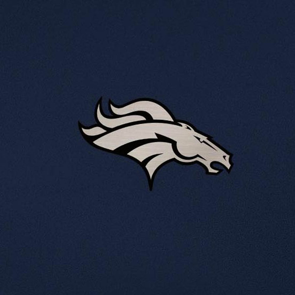 Denver Broncos Antigua Reprocess Quarter-Zip Top Navy | NFL