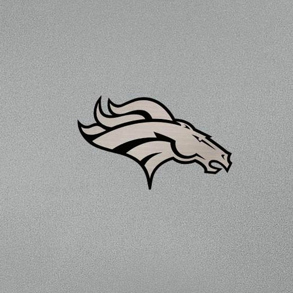 Denver Broncos Antigua Reprocess Quarter-Zip Top Gray | NFL