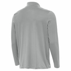 Detroit Lions Antigua Reprocess Quarter-Zip Top Gray | NFL