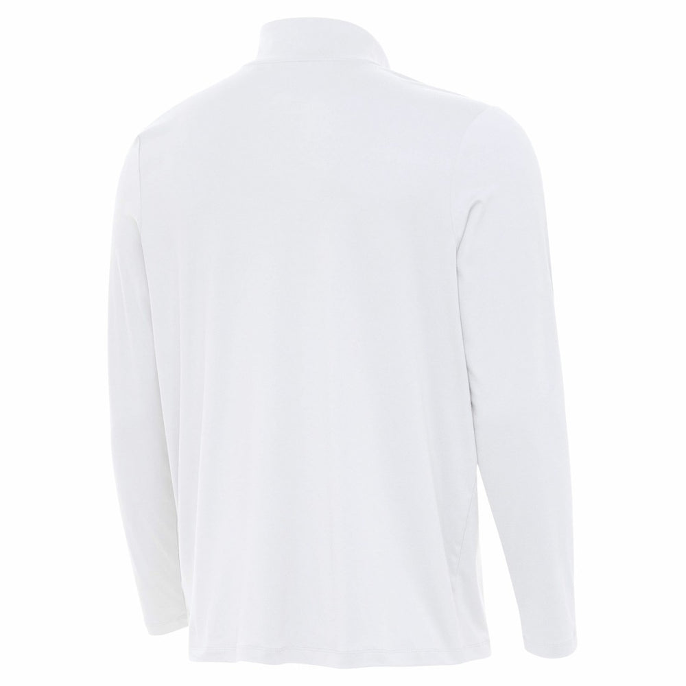 Green Bay Packers Antigua Reprocess Quarter-Zip Top White | NFL