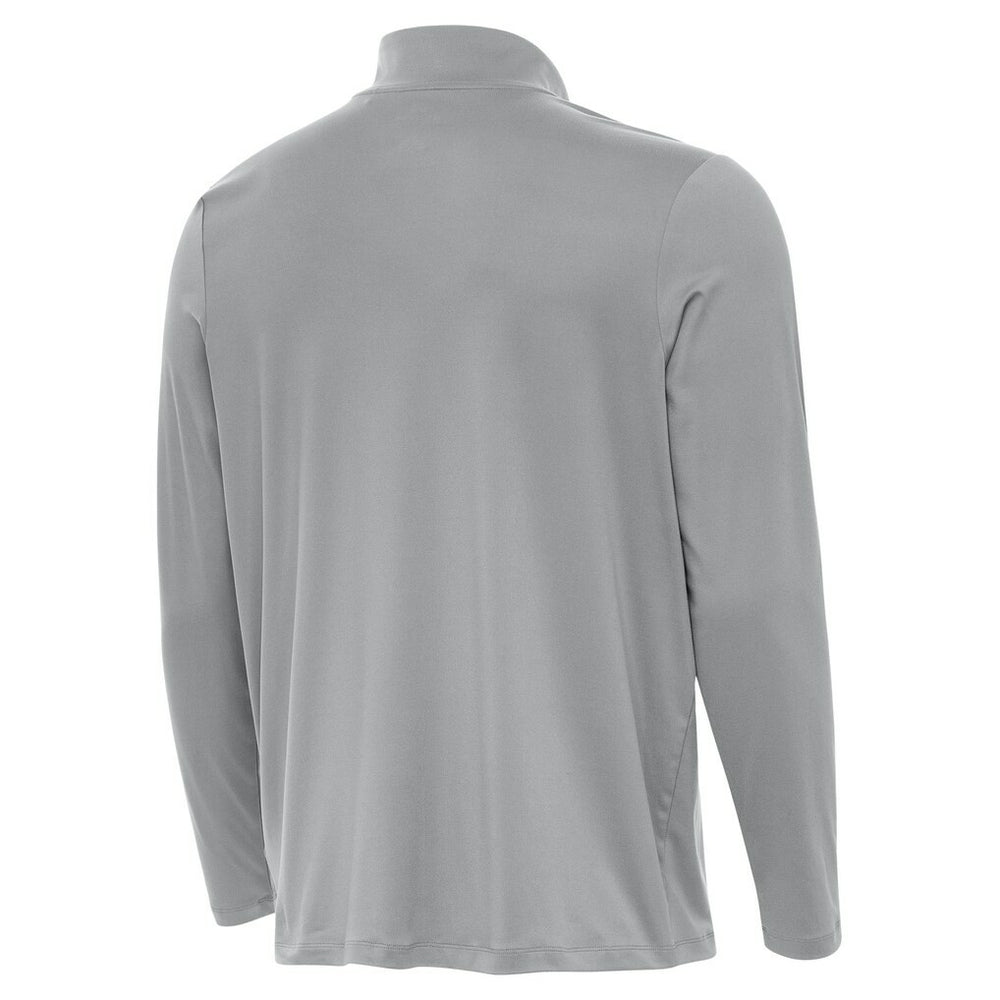 Green Bay Packers Antigua Reprocess Quarter-Zip Top Gray | NFL