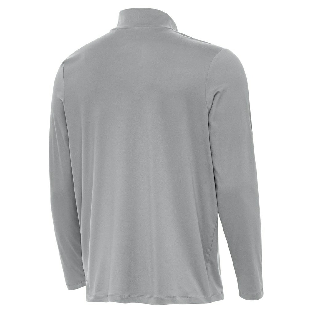 Las Vegas Raiders Antigua Reprocess Quarter-Zip Top Gray | NFL