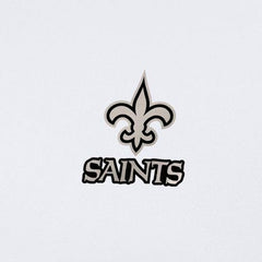 New Orleans Saints Antigua Reprocess Quarter-Zip Top White | NFL