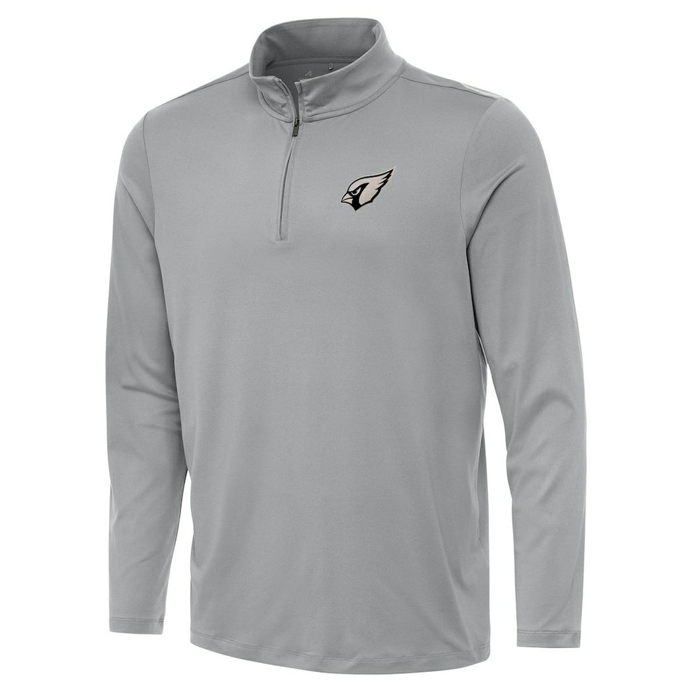 Arizona Cardinals Antigua Reprocess Quarter-Zip Top Gray | NFL