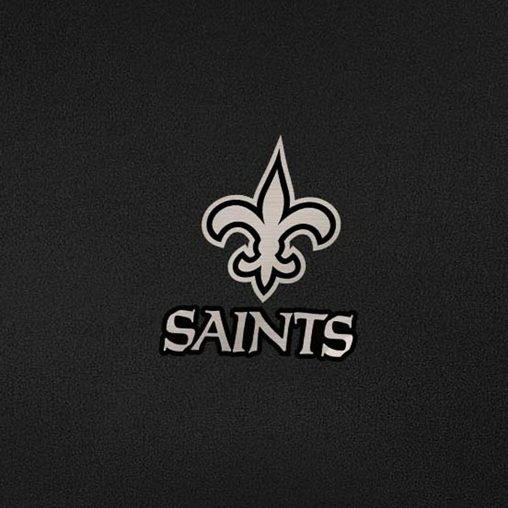New Orleans Saints Antigua Reprocess Quarter-Zip Top Black | NFL